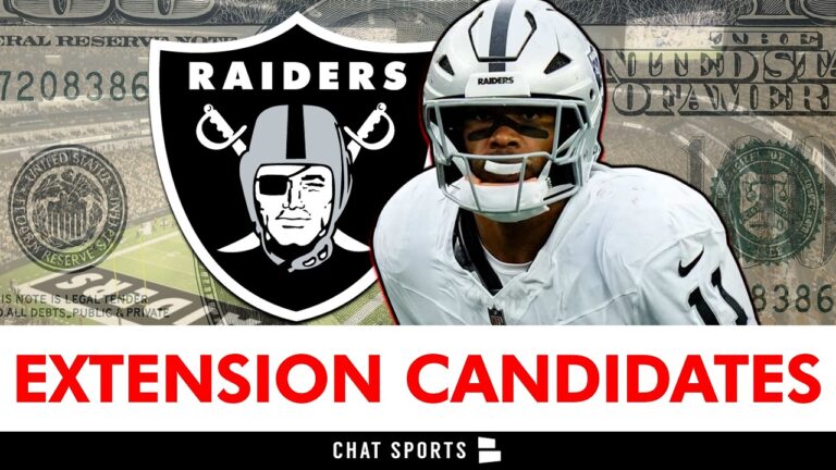 Las Vegas Raiders Extension Candidates Before Training Camp In 2026