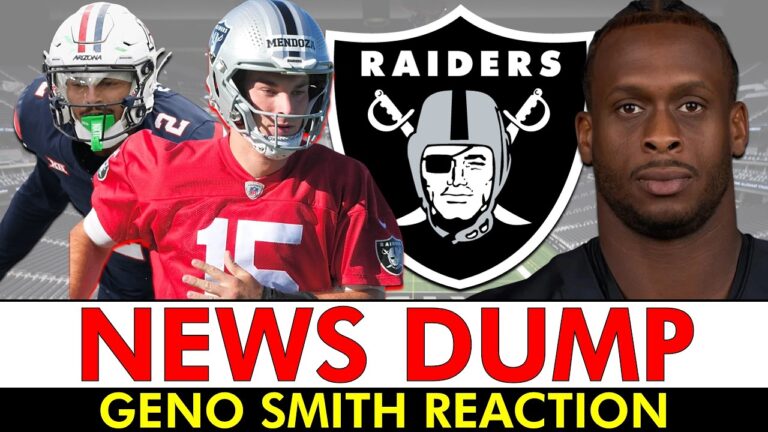 Las Vegas Raiders News Dump + Geno Smith Latest & Reaction