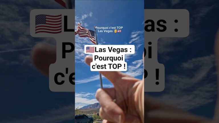 Las Vegas : Soleil toute l’année, Red Rock Canyon à côté et zéro impôt d’État. #lasvegas