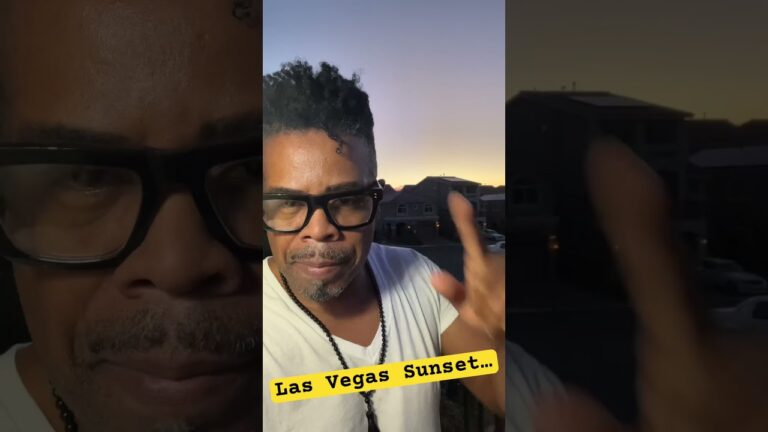 Las Vegas Sunset The most beautiful sites #lasvegas
