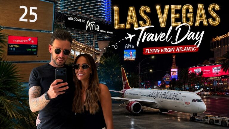 Las Vegas Travel Day | Virgin Atlantic | Aria Resort & Casino | Clubroom At Heathrow