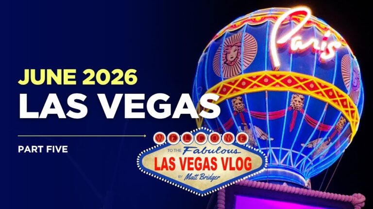 Las Vegas Vlog (04/06/26 – 13/06/26) Part Five