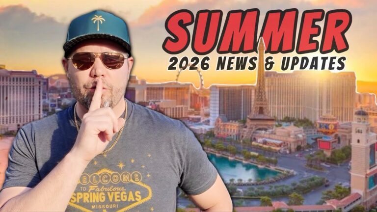 Las Vegas didn’t die and it’s not going to… (Summer 2026 News & Updates)