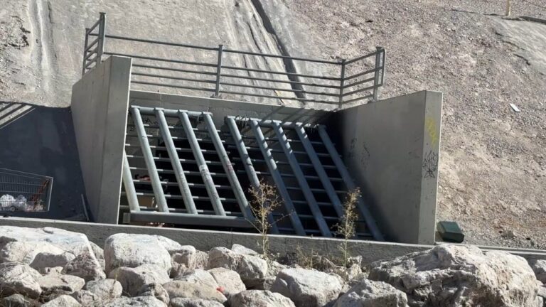 Las Vegas firefighters save unresponsive baby born in flood control tunnel