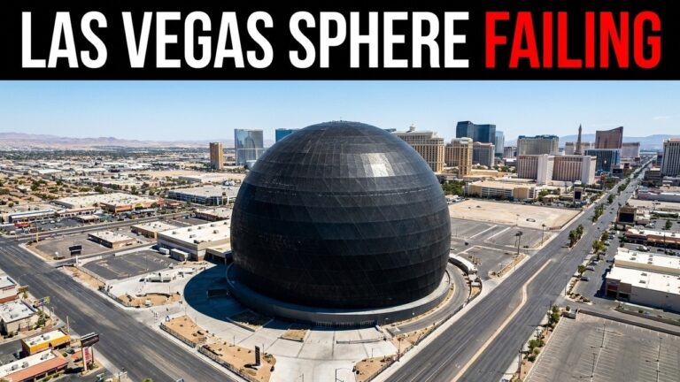Las Vegas’s $2.3 Billion Sphere Is Failing — The Collapse of the Most Expensive Entertainment Venue