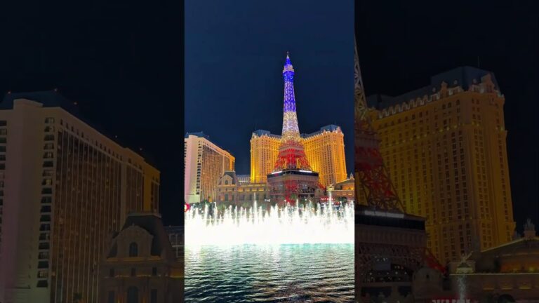 Las famosas fuentes del Hotel Bellagio Las Vegas #yandrygarcia