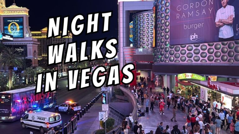 Late Saturday Night Walk On The Las Vegas Strip May 2026