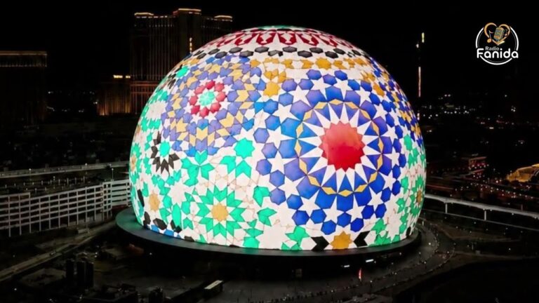 Le Maroc illumine la gigantesque Sphere de Las Vegas avec ses couleurs dans un visuel spectaculaire.