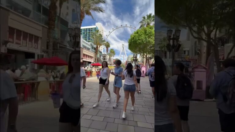 Let’s take a quick stroll through the LinQ Promenade in Las Vegas! #vegas #ninthislandconnection