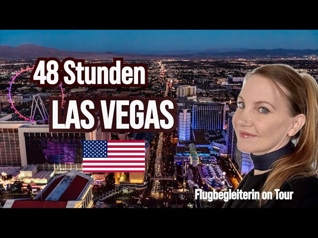 Mein Layover als Flugbegleiterin ✈️ | 48 Stunden in Las Vegas 🇺🇸
