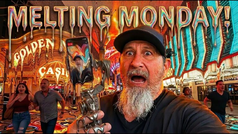 Melting Monday On Fremont Street LAS VEGAS!