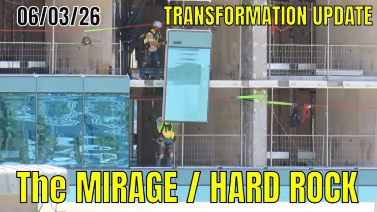 Mirage to Hard Rock Hotel Construction Update 06 03 2026