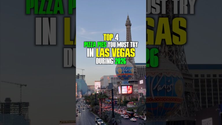 My Top 4 Pizza Pies You Must Try in Las Vegas During 2026 #Pizzeria #BestPizza #Vegas #LasVegas