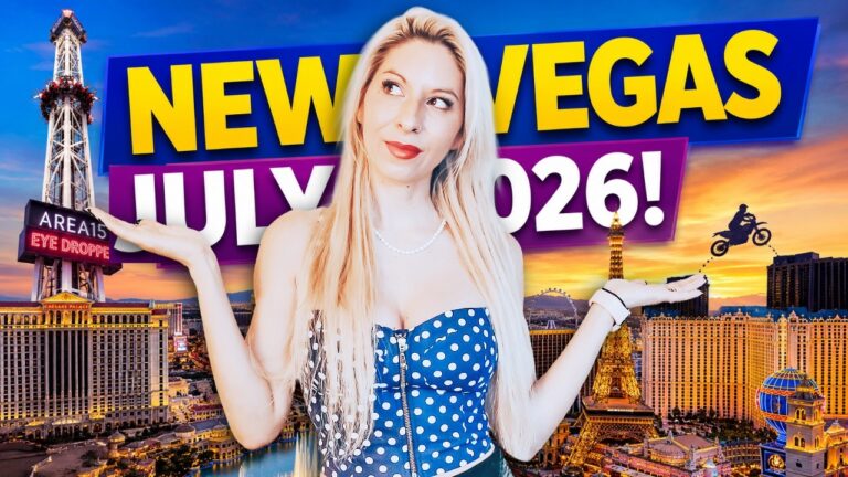 NEW in Las Vegas July 2026 – New Openings, Brunch, Rides, & Evel Knievel Museum