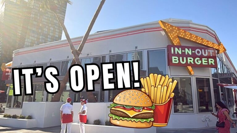 New In-N-Out Finally Opens At The BLVD On The Las Vegas Strip