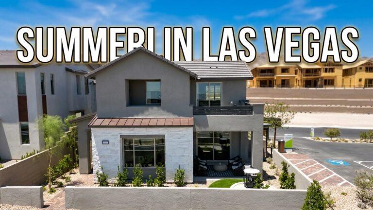 New Luxury Homes For Sale Summerlin Las Vegas  | $694k+ | Aberdeen by Tri Pointe Homes Plan-1