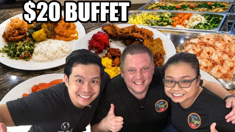 Newest Buffet in Las Vegas 2026 Chickpeas Mediterranean Buffet!