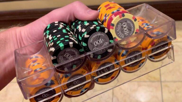 QUADS In Las Vegas High Stakes!! Winning THOUSANDS Right From The Start! Bellagio 10/20/40 NL!