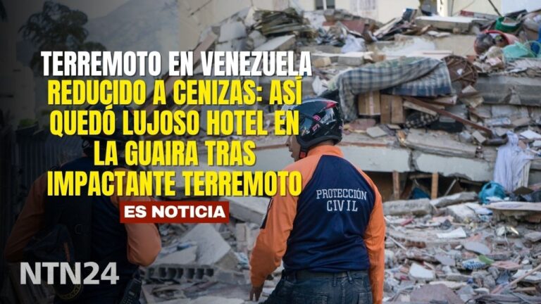 Reducido a cenizas: así quedó lujoso hotel en La Guaira tras impactante terremoto
