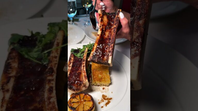 Roasted Bone Marrow from Eiffel Tower Restaurant in Las Vegas