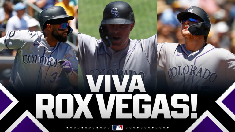 Rockies score 23 RUNS in the series finale in Las Vegas! 🤯 (6 HRs, 4 RBI doubles, 2 RBI triples!)