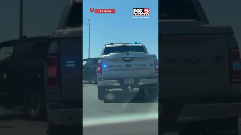 Shot reportedly fired at Nevada State Police near I-11, Las Vegas Boulevard