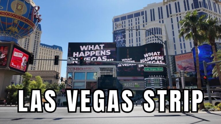Sunday Morning Walk On The Las Vegas Strip June 2026