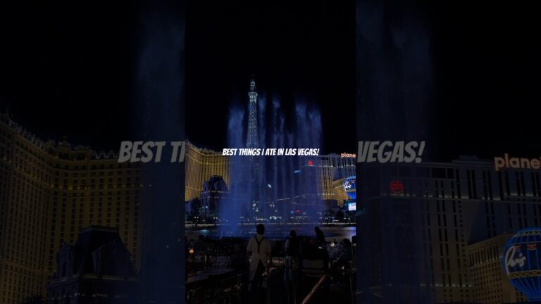 THE BEST THINGS I ATE IN LAS VEGAS! #lasvegasfood