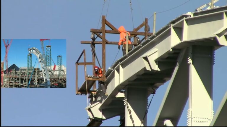 Temporary Roof Truss Support Installed | Las Vegas A’s Stadium Live Highlight