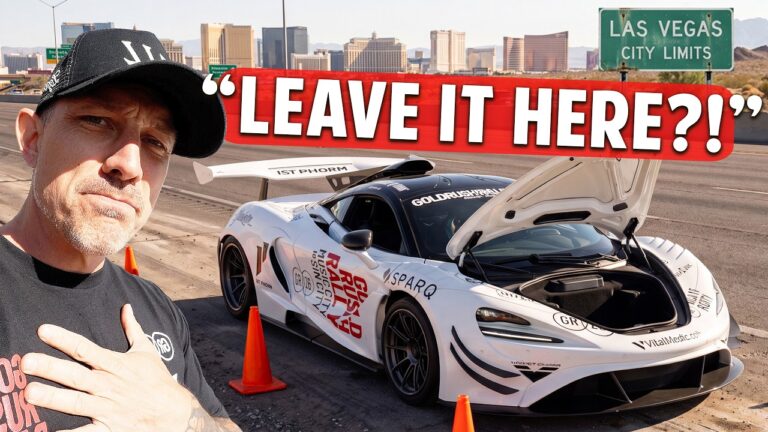 The 720 GTR Left Us Stranded in Las Vegas