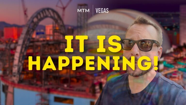 The Best Views of the Vegas A’s Ballpark Site (Summer 2026 Tour) + OYO, Trams & A Worthy Detour!