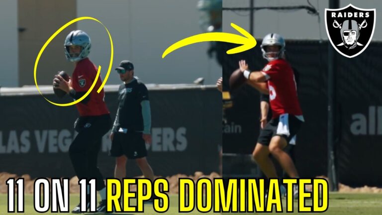 The Las Vegas Raiders OTAs Are BECOMING INSANELY COMPETITIVE… | Kirk Cousins, Fernando Mendoza |
