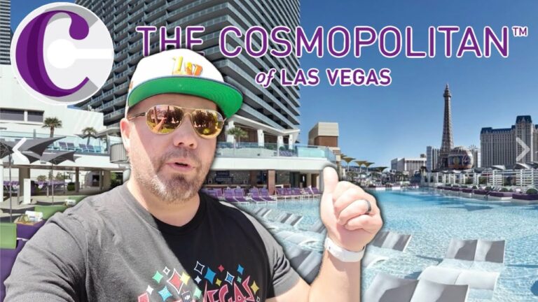 The SWANKIEST hotel in Las Vegas?  You be the judge! #cosmopolitan #walkthrough