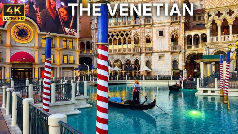 The Venetian Las Vegas Walking Tour June 2026 | Luxury Resort, Canals & Casino Experience [ 4K HDR ]