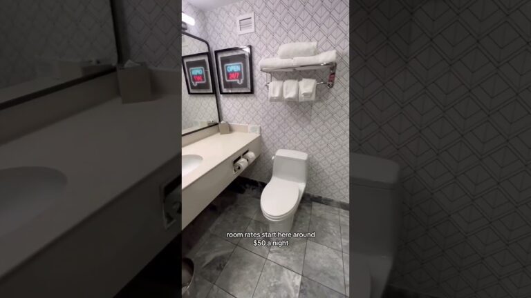 The top three cleanest cheap hotel rooms in Las Vegas Linq New York New York Sahara affordable fun