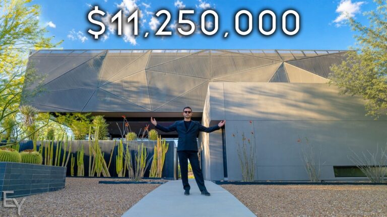 This Las Vegas Mansion Is Inside a Geometric Steel Cage
