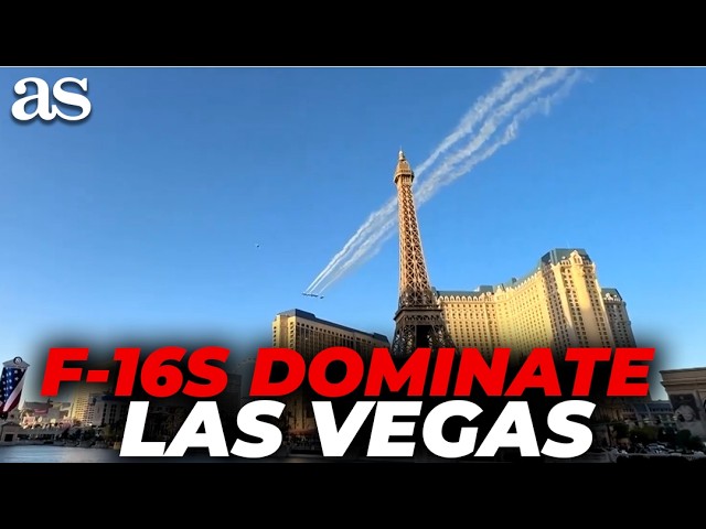 Thunderbirds STUN Las Vegas with EPIC FLYOVER for America’s 250th