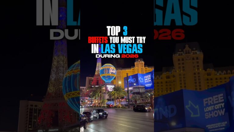 Top 3 Buffets You Must Try in Las Vegas During 2026 #Vegas #LasVegas