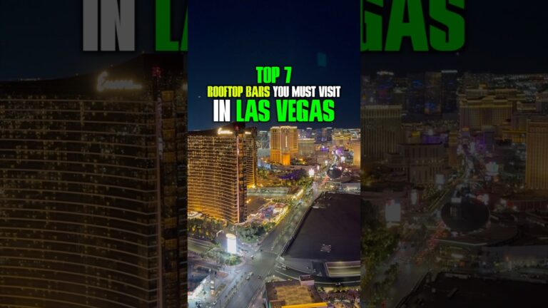 Top 7 Rooftop Bars You Must Visit in Las Vegas During 2026 #vegas #lasvegas