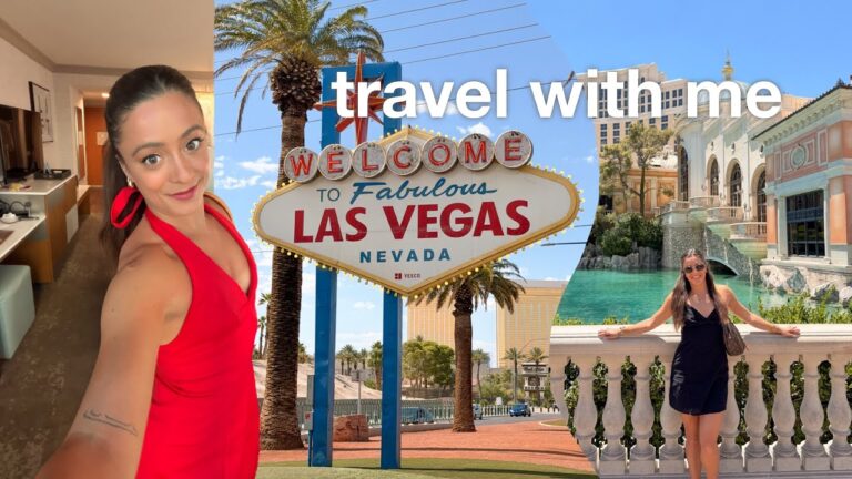 Travel With Me To Las Vegas 🎰♠️ where to stay, food + drink, how to spend 4 days in the city!