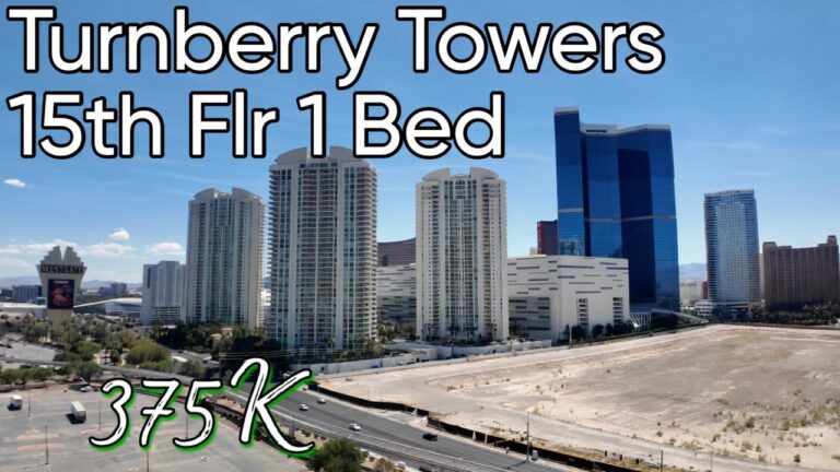 Turnberry Towers Las Vegas Condo Tour | 15th flr 1 Bed with Strip views