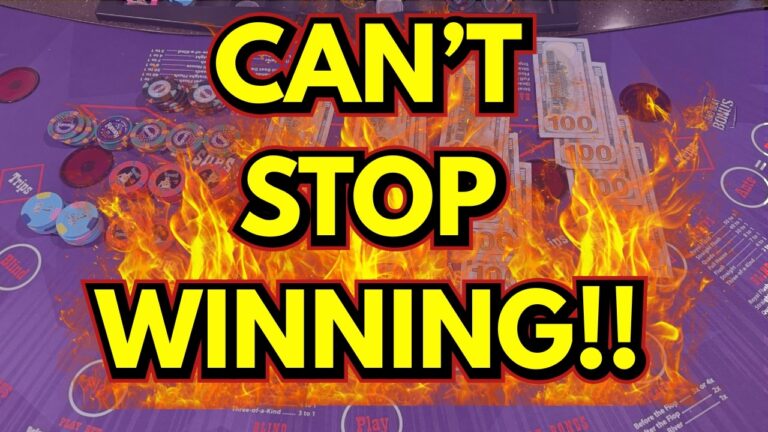 ULTIMATE TEXAS HOLD ‘EM in LAS VEGAS!! ALMOST PERFECT SESSION!! EPIC WIN! 🔥💰UTH