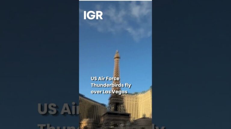 US Air Force Jets fly over Las Vegas for 250th anniversary celebration | IGR | India Global Review