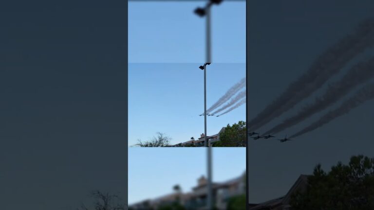 USAF Thunderbirds Las Vegas Flyover June 2026