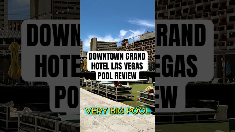 Underrated Las Vegas Pool Where You Least Expect It 👀 #lasvegas #pool