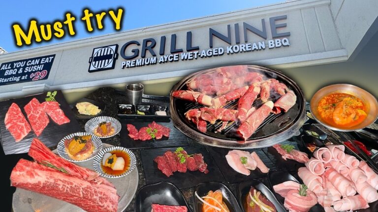 Unlimited Waygu, Seafood & Sushi | Grill Nine Korean BBQ | Las Vegas