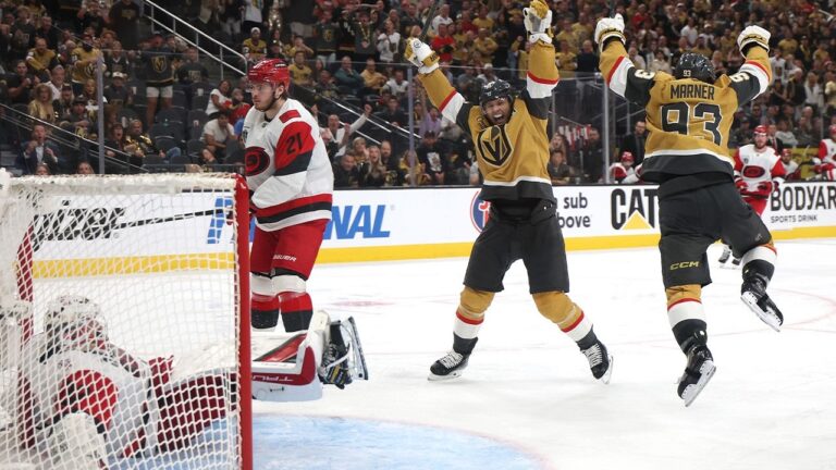 VEGAS takes Game 3 in DOUBLE OVERTIME off CRAZY bounce!