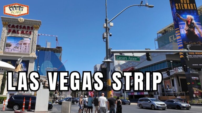 Vegas Strip Walking Tour – Lisa Vanderpump Sighting, World Series Of Poker, & More