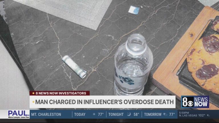 Video shows alleged drug deal in Las Vegas casino moments before influencer’s fentanyl overdose