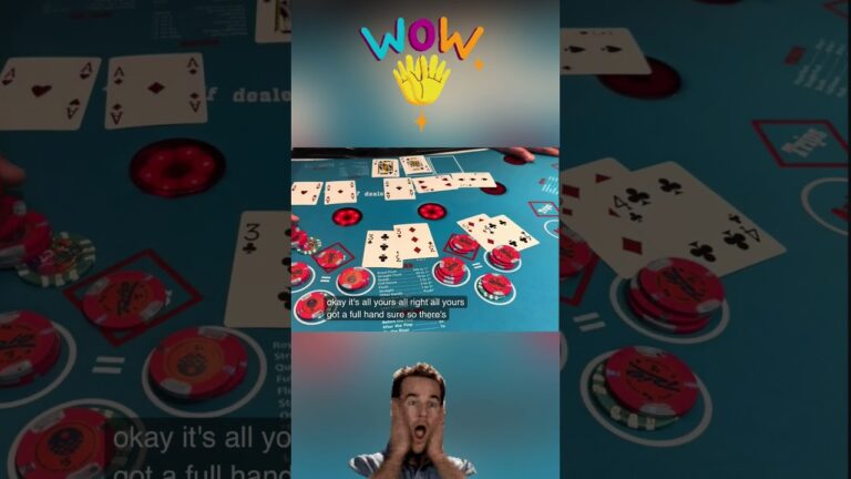 WE BOTH GOT IT!!! ULTIMATE TEXAS HOLD ‘EM in LAS VEGAS! (UTH)